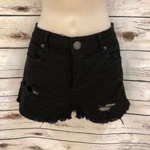 Black Jean Shorts- STS Blue size 28